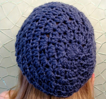 Child's Blue Slouch Hat